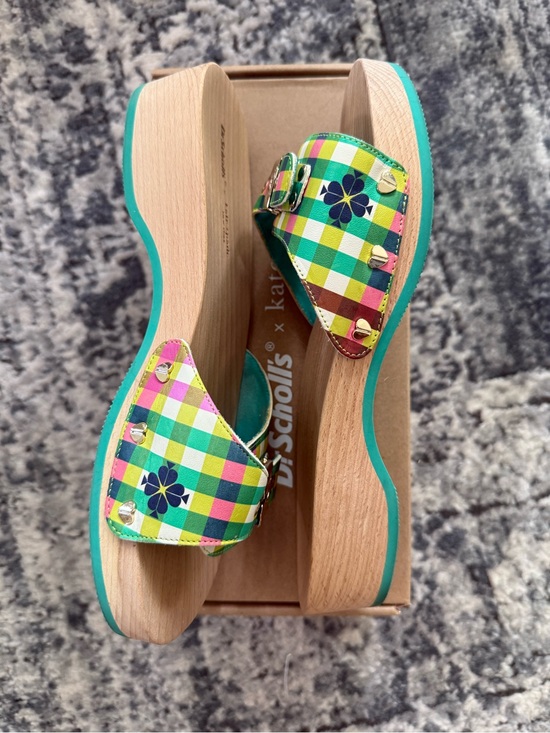kate spade Shoes - Kate Spade x Dr. Scholls Plaid Sandals